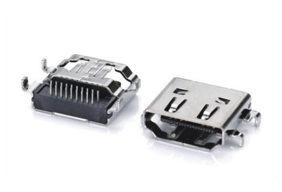 HDMI AF FEMALE 正向沉板DIP H3.75mm