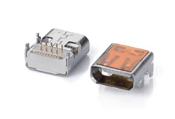 HDMI TYPE D FEMALE DIP SMT TYPE(端子腳長(zhǎng)1.20外殼腳長(zhǎng)0.80MM外殼腳距3.35MM)