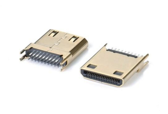HDMI C TYPE 公頭夾板1.00MM