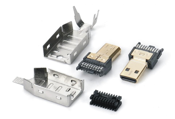 HDMI DM 自動(dòng)焊預(yù)加錫款(新常規(guī)款)外殼刺破款