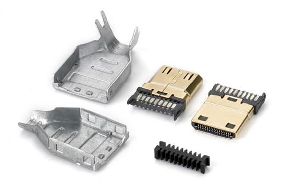 HDMI Type C公自動焊插頭